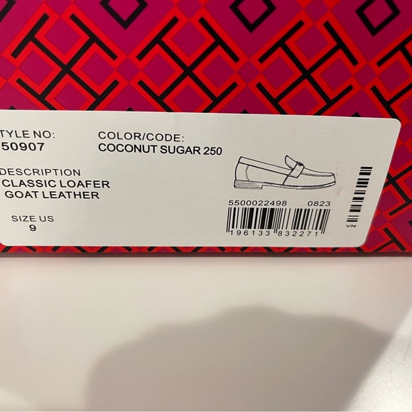 Tory Burch Classic Loafer Coconut Sugar Size 9 - Picture 5 of 6